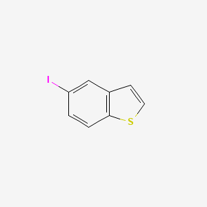 molecular formula C8H5IS B1630299 5-Iodobenzo[b]thiophene CAS No. 20532-38-1