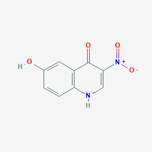 molecular formula C9H6N2O4 B1630311 4,6-Dihydroxy-3-nitroquinoline CAS No. 855764-13-5