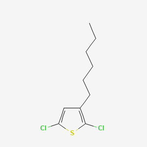 molecular formula C10H14Cl2S B1630313 2,5-Dichloro-3-hexylthiophene CAS No. 817181-79-6