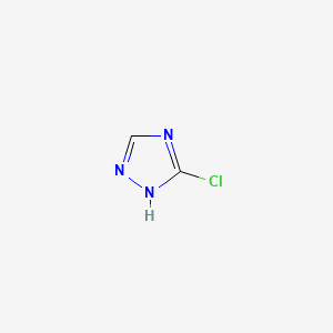 molecular formula C2H2ClN3 B1630318 3-氯-1,2,4-三唑 CAS No. 6818-99-1