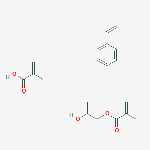 2-Hydroxypropyl 2-methylprop-2-enoate;2-methylprop-2-enoic acid;styrene