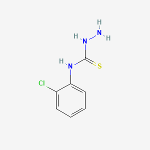 molecular formula C7H8ClN3S B1630325 4-(2-Chlorophenyl)-3-thiosemicarbazide CAS No. 42135-75-1