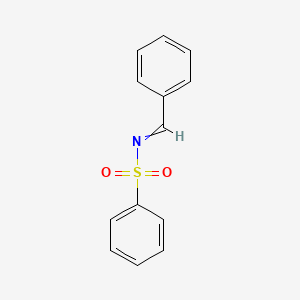 molecular formula C13H11NO2S B1630327 N-Benzylidenebenzenesulfonamide CAS No. 13909-34-7