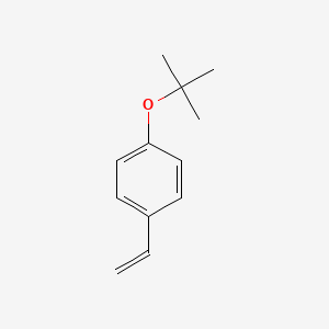 molecular formula C12H16O B1630329 4-叔丁氧基苯乙烯 CAS No. 95418-58-9