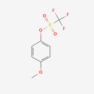 molecular formula C8H7F3O4S B1630330 4-Methoxyphenyl trifluoromethanesulfonate CAS No. 66107-29-7