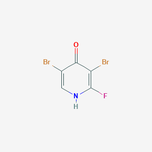 3,5-Dibromo-2-fluoro-4-hydroxypyridine