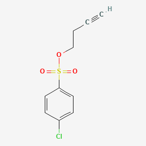 B1630334 But-3-yn-1-yl 4-chlorobenzenesulfonate CAS No. 877171-15-8