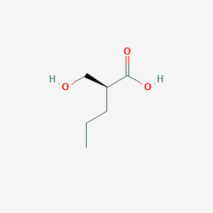 molecular formula C6H12O3 B1630336 (S)-2-Hydroxymethyl-pentanoic acid CAS No. 875125-89-6