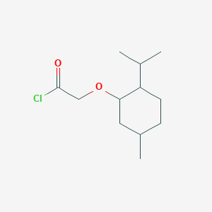 molecular formula C12H21ClO2 B1630340 (-)-Menthoxyacetyl chloride 
