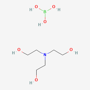 molecular formula C6H18BNO6 B1630347 Triethanolamine monoborate CAS No. 10049-36-2