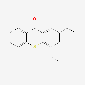 molecular formula C17H16OS B1630348 2,4-Diethyl-9H-thioxanthen-9-one CAS No. 82799-44-8