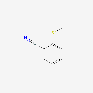 molecular formula C8H7NS B1630349 2-(Methylthio)benzonitrile CAS No. 6609-54-7