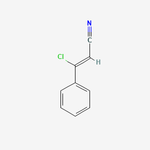 molecular formula C9H6ClN B1630350 (Z)-3-Chloro-3-phenylacrylonitrile CAS No. 78583-84-3