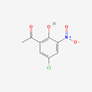 molecular formula C8H6ClNO4 B1630353 5'-Chloro-2'-hydroxy-3'-nitroacetophenone CAS No. 84942-40-5