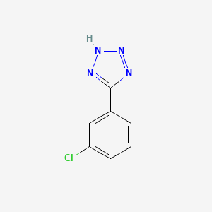 molecular formula C7H5ClN4 B1630370 5-(3-氯苯基)-1H-四唑 CAS No. 41421-28-7
