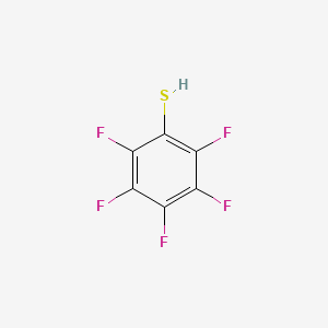 molecular formula C6HF5S B1630374 Pentafluorobenzenethiol CAS No. 771-62-0