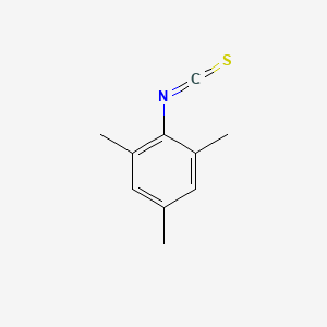 molecular formula C10H11NS B1630384 2,4,6-三甲基苯基异硫氰酸酯 CAS No. 6095-82-5