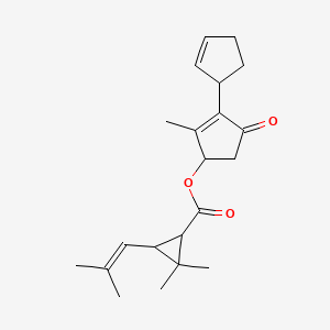 molecular formula C21H28O3 B1630387 Cyclethrin CAS No. 97-11-0