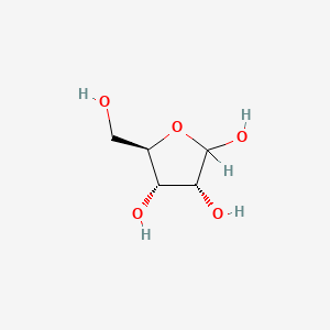 molecular formula C5H10O5 B1630390 D-Ribofuranose CAS No. 613-83-2