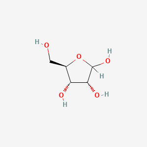 molecular formula C5H10O5 B1630390 D-ribofuranose CAS No. 613-83-2