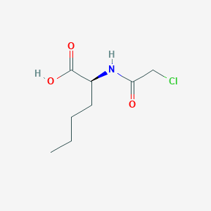 molecular formula C8H14ClNO3 B1630392 Chloroac-nle-OH CAS No. 56787-36-1
