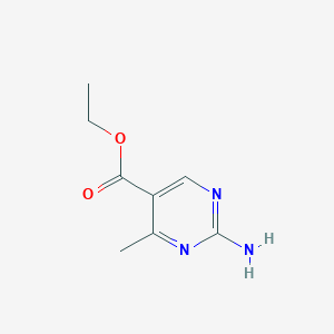 molecular formula C8H11N3O2 B1630395 Ethyl 2-amino-4-methylpyrimidine-5-carboxylate CAS No. 81633-29-6