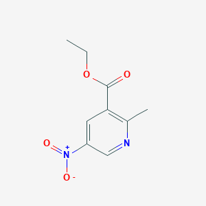 molecular formula C9H10N2O4 B1630396 Ethyl 2-methyl-5-nitronicotinate CAS No. 51984-71-5