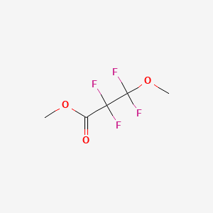 molecular formula C5H6F4O3 B1630409 Methyl 2,2,3,3-tetrafluoro-3-methoxypropionate CAS No. 755-73-7
