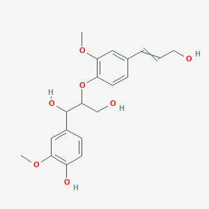 molecular formula C20H24O7 B1630415 erythro-Guaiacylglycerol beta-coniferyl ether 