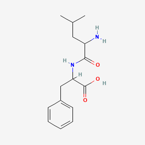 molecular formula C15H22N2O3 B1630416 Leucylphenylalanine CAS No. 3303-30-8