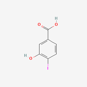 molecular formula C7H5IO3 B1630420 3-Hydroxy-4-iodobenzoic acid CAS No. 58123-77-6