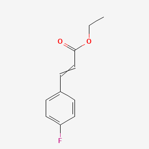 molecular formula C11H11FO2 B1630432 Ethyl 3-(4-fluorophenyl)prop-2-enoate 