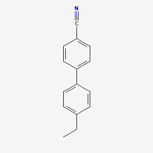 molecular formula C15H13N B1630433 4-Cyano-4'-ethylbiphenyl CAS No. 58743-75-2
