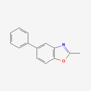 molecular formula C14H11NO B1630436 2-Methyl-5-phenylbenzoxazole CAS No. 61931-68-8