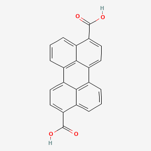molecular formula C22H12O4 B1630443 3,9-Perylenedicarboxylic acid CAS No. 6364-19-8