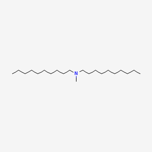 molecular formula C21H45N B1630444 Didecylmethylamine CAS No. 7396-58-9