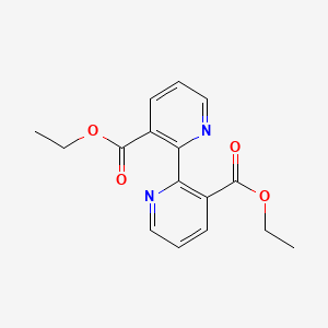 molecular formula C16H16N2O4 B1630454 Diethyl [2,2'-bipyridine]-3,3'-dicarboxylate CAS No. 1762-36-3