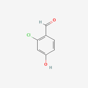 molecular formula C7H5ClO2 B1630457 2-Chloro-4-hydroxybenzaldehyde CAS No. 94650-94-9