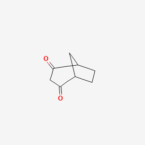 molecular formula C8H10O2 B1630462 Bicyclo[3.2.1]octane-2,4-dione CAS No. 74896-14-3