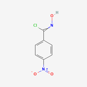 molecular formula C7H5ClN2O3 B1630466 alpha-Chloro-4-nitrobenzaldoxime 