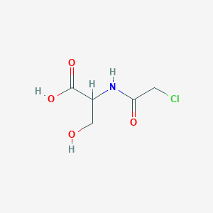 molecular formula C5H8ClNO4 B1630467 Chloroacetyl-DL-serine CAS No. 80174-65-8
