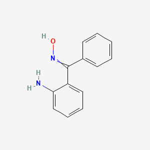 N-[(2-aminophenyl)-phenylmethylidene]hydroxylamine