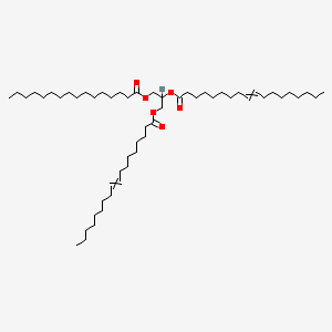 molecular formula C55H102O6 B1630508 1,2-Dioleoyl-3-palmitoyl-rac-glycerol 
