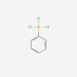 molecular formula C6H5Cl3Si B1630512 Phenyltrichlorosilane CAS No. 98-13-5