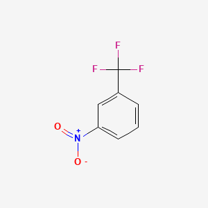 molecular formula C7H4F3NO2 B1630513 3-Nitrobenzotrifluoride CAS No. 98-46-4