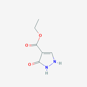 molecular formula C6H8N2O3 B1630519 ethyl 3-hydroxy-1H-pyrazole-4-carboxylate CAS No. 7251-53-8