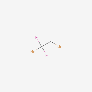 molecular formula C2H2Br2F2 B1630539 1,2-Dibromo-1,1-difluoroethane CAS No. 75-82-1
