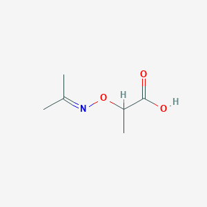 molecular formula C6H11NO3 B1630550 2-(Isopropylideneaminooxy)propionic acid CAS No. 2009-90-7