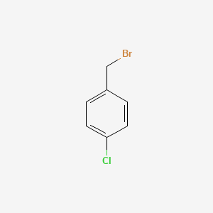 molecular formula C7H6BrCl B1630557 4-Chlorobenzyl bromide CAS No. 622-95-7