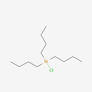 molecular formula C12H27ClSi B1630558 三丁基氯硅烷 CAS No. 995-45-9